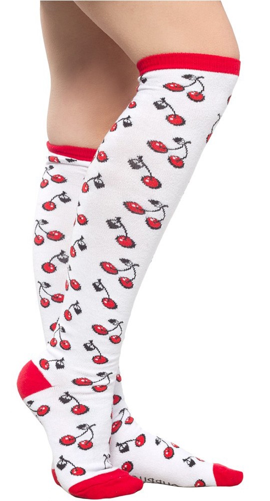 Cherries 19" Socks