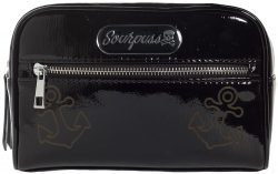 Betsy Anchor Make Up Bag Black