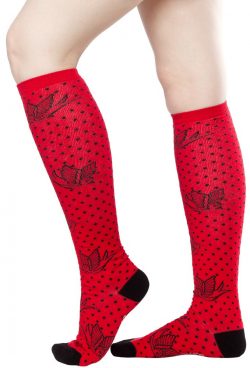 Sparrows Socks Red