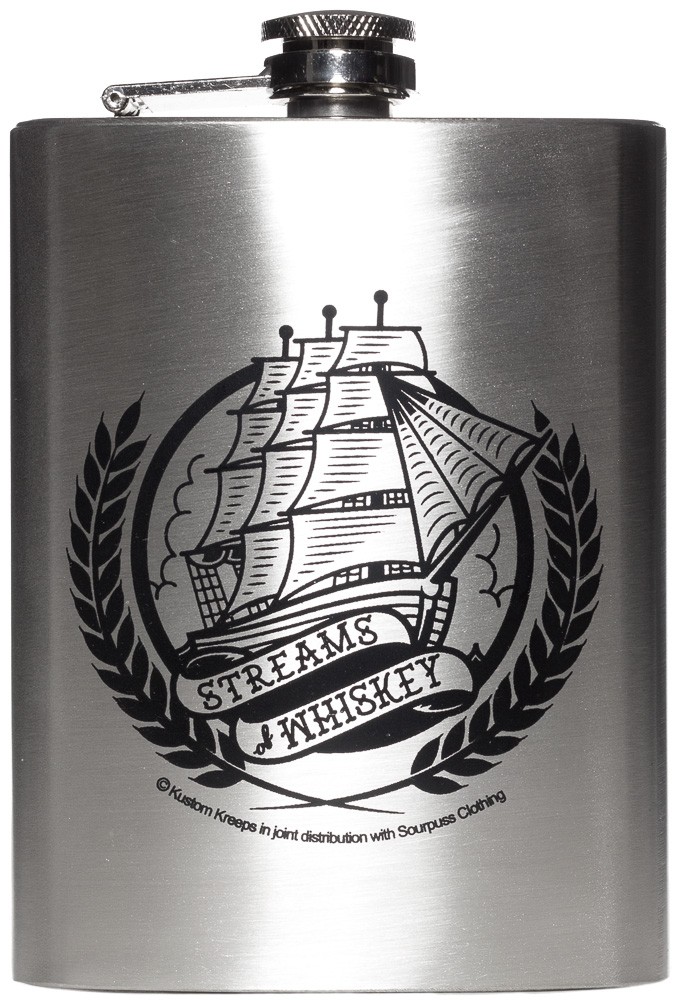 Streams of Whisky Flask