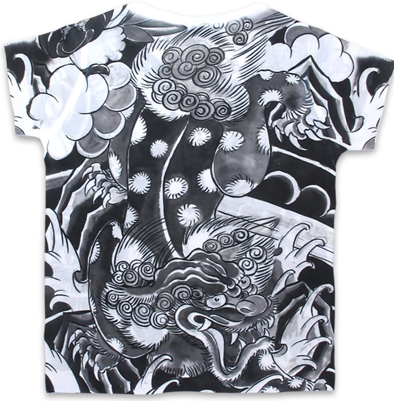 Six Bunnies Australia Dragon Tee at SugarSkulls