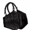 Banned Apparel Amaranth Emboss Coffin Bag at SugarSkulls Australia