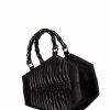 Banned Apparel Amaranth Emboss Coffin Bag at SugarSkulls Australia
