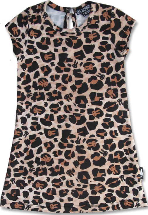 Six Bunnies Leopard Dress at SugarSkulls Australia