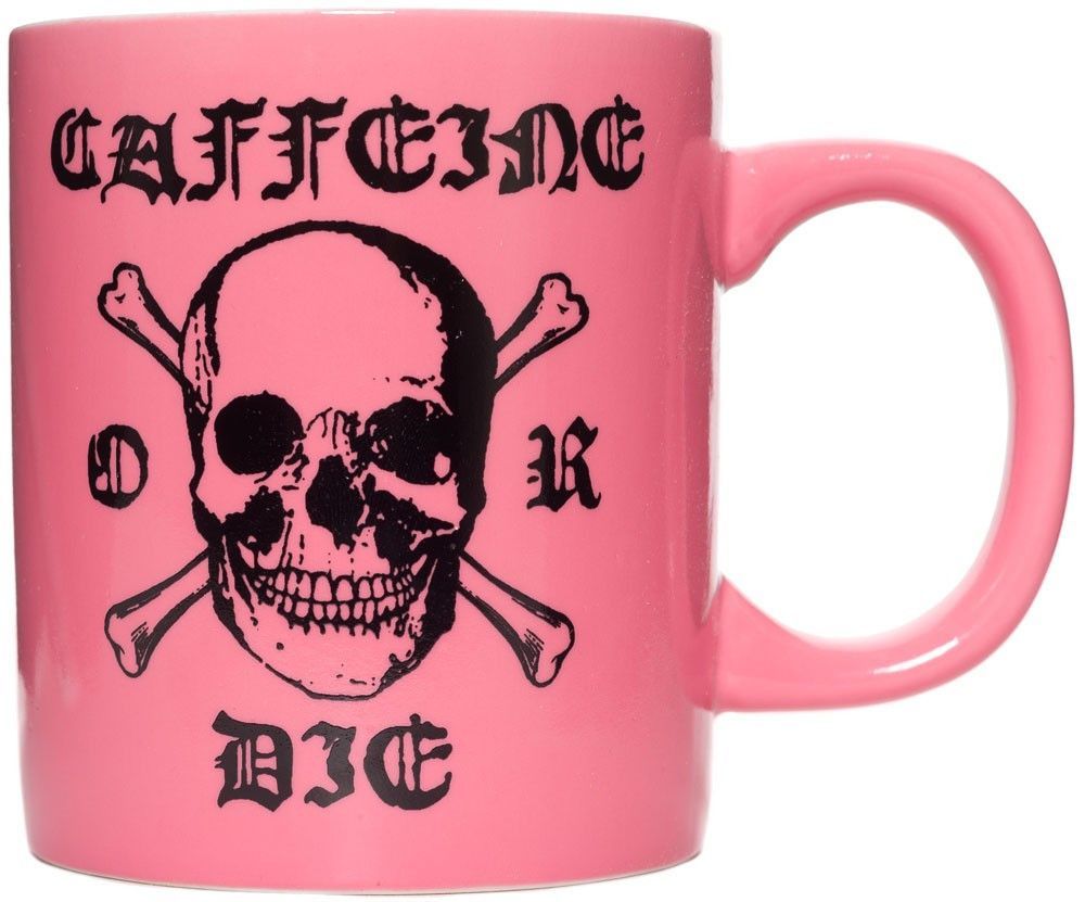 Caffeine or Die Mug Gift Boxed (Pink)