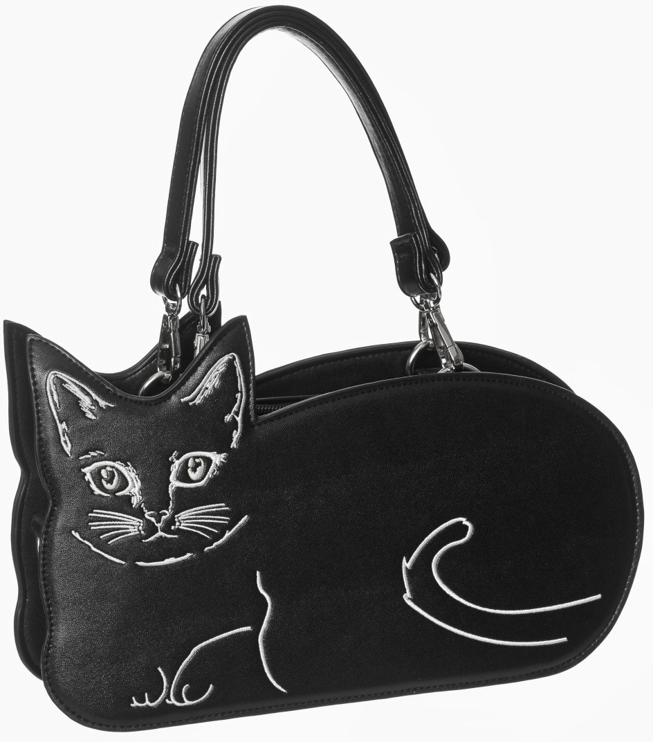 Banned Apparel Australia Kitty Kat Bag at SugarSkulls