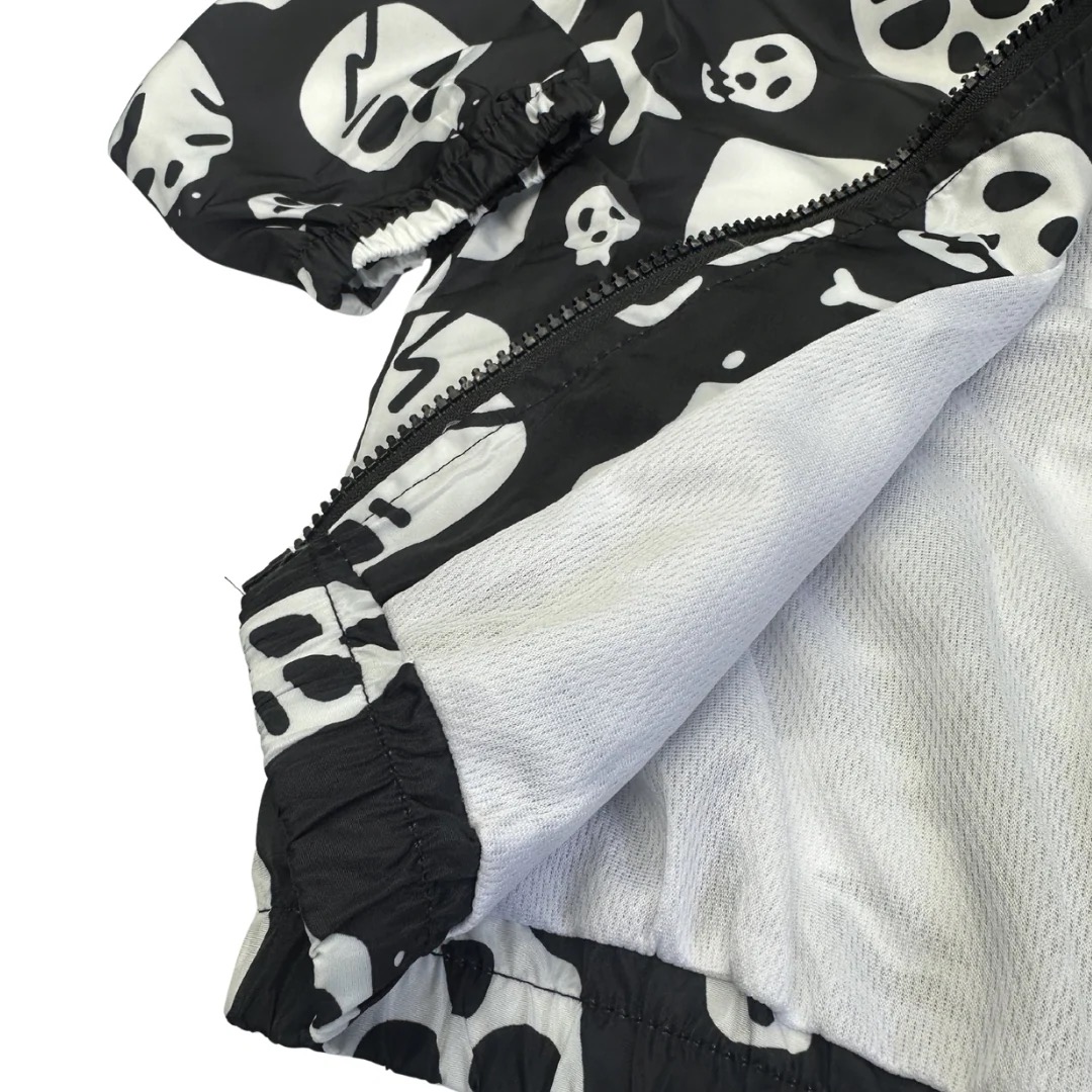 Metallimonsters Skull & Bone Raincoat at SugarSkulls Australia
