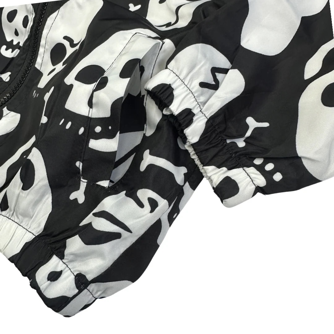 Metallimonsters Skull & Bone Raincoat at SugarSkulls Australia
