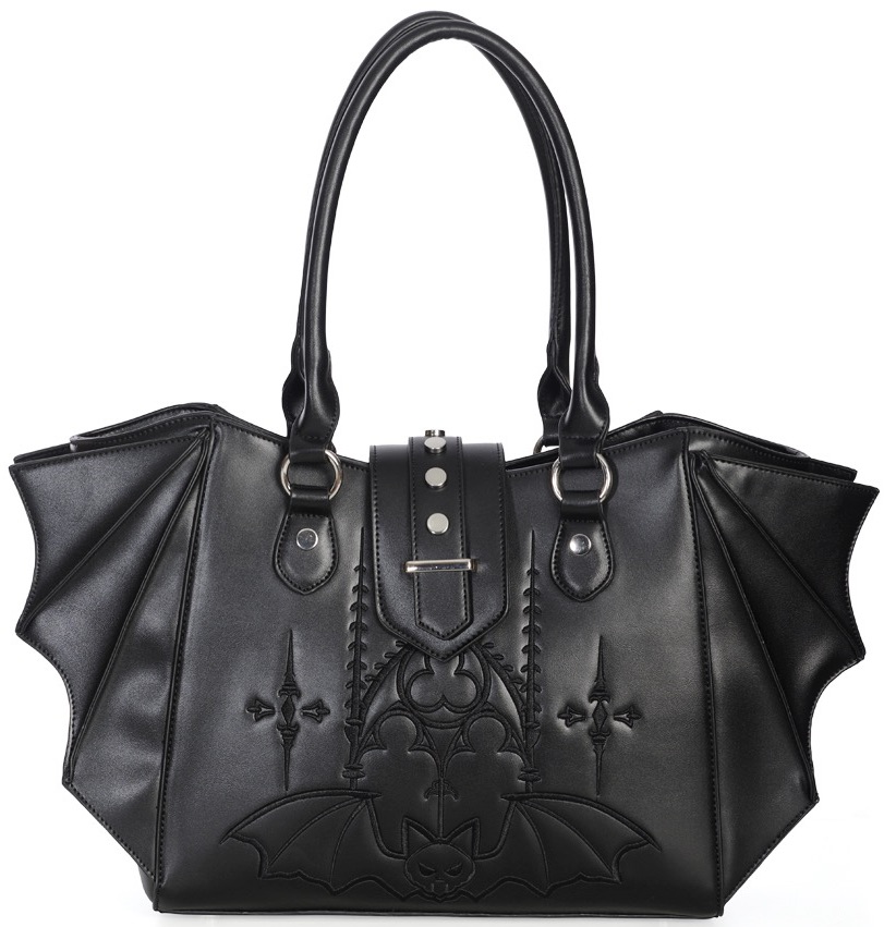 Banned Apparel Gothic Bat Tote Handbag at SugarSkulls Australia