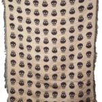 Skull Knit Throw Blanket at SugarSkulls Australia