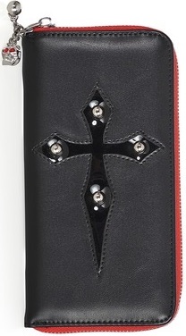 Banned Apparel Gothic Cross Wallet at SugarSkulls Australia