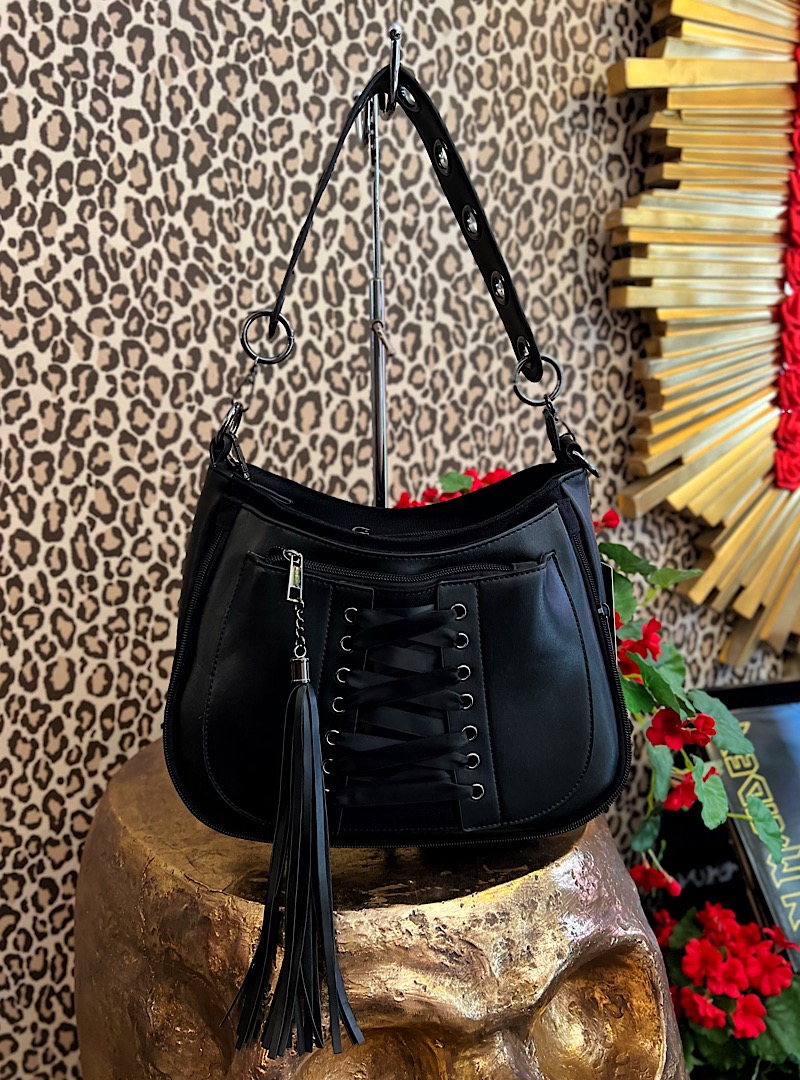 Banned Apparel Tamora Corset Handbag at SugarSkulls Australia