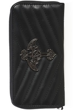 Banned Apparel Glow of the Cross Wallet at SugarSkulls Australia