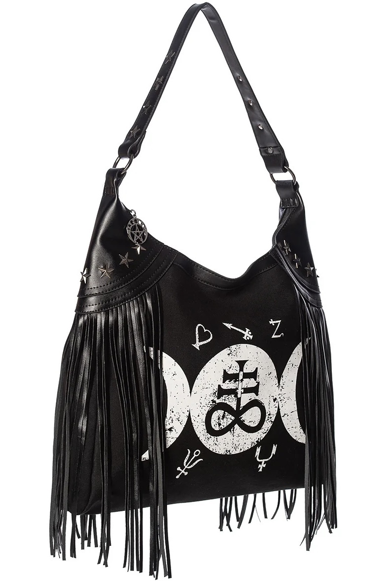 Banned Apparel Tempest Fringe Handbag at SugarSkulls Australia