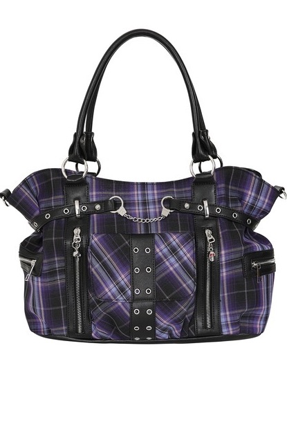 Banned Apparel Purple Rise Up Handbag at SugarSkulls Australia