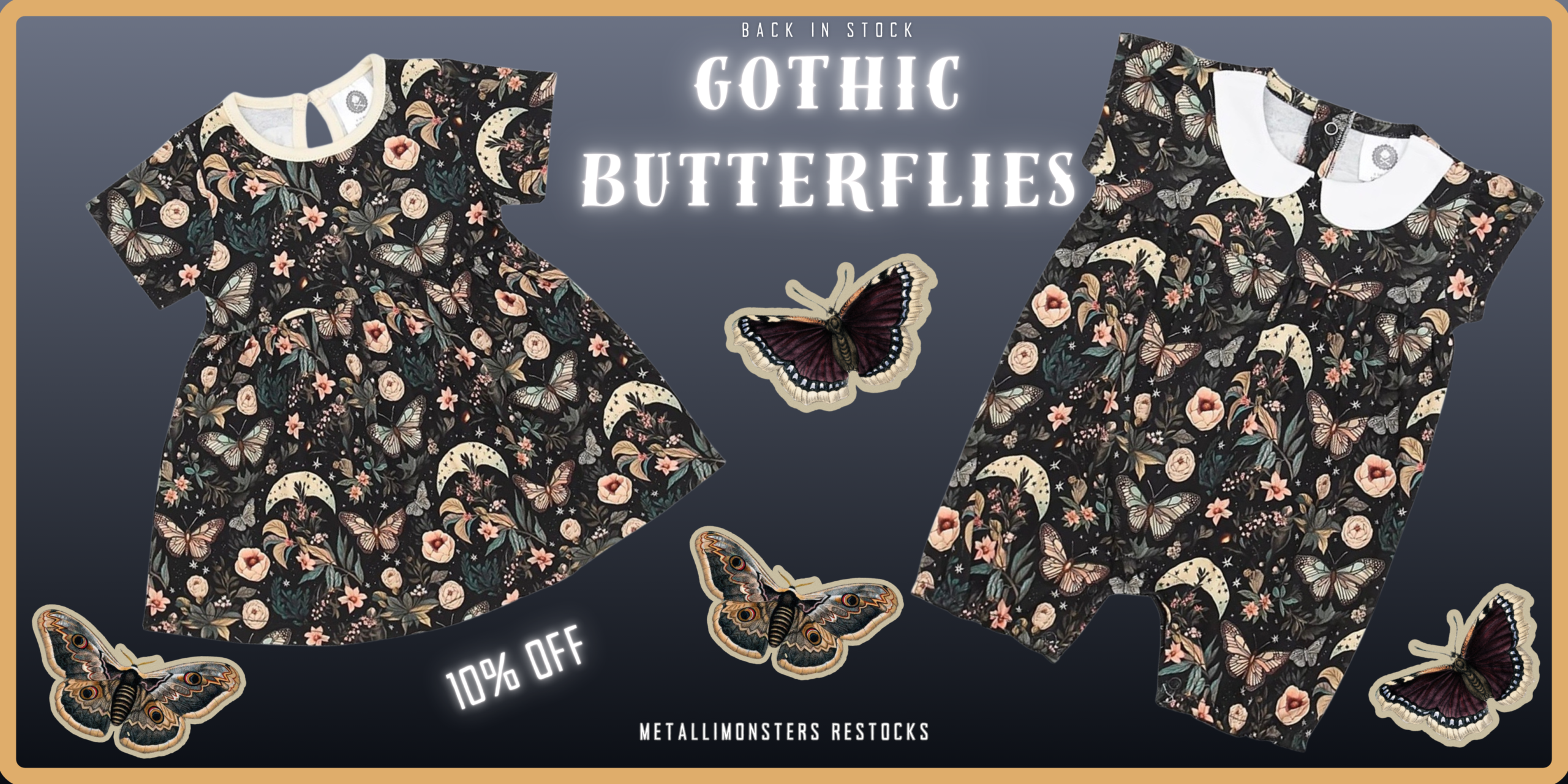 Butterly Banner at SugarSkulls Australia