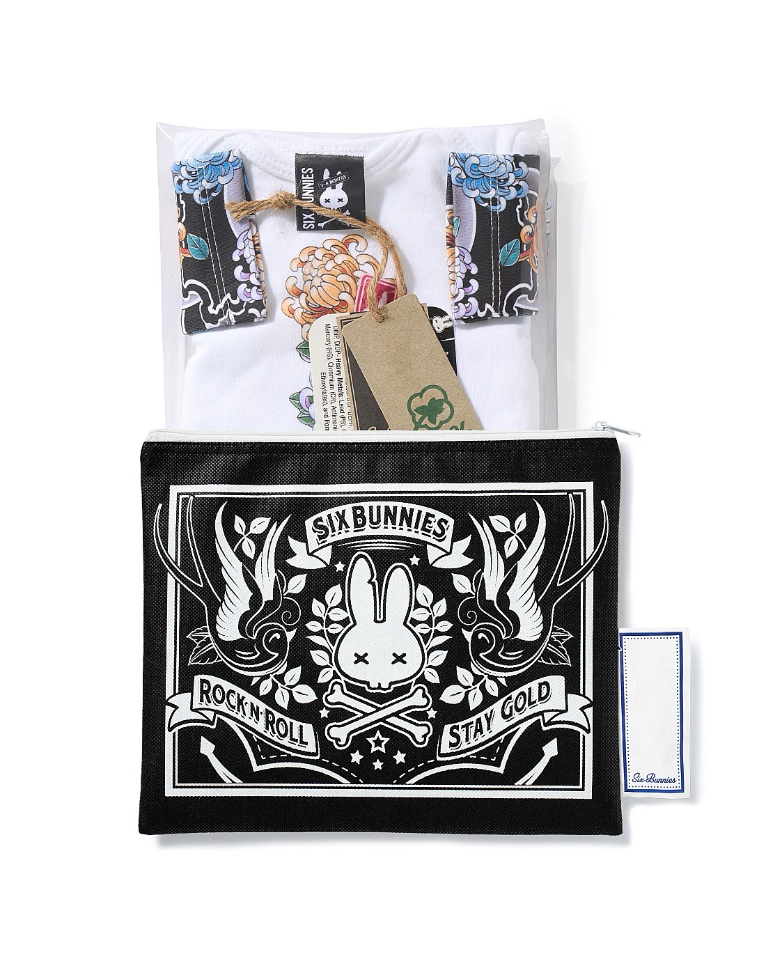 Six Bunnies Peony Romper at SugarSkulls Australia
