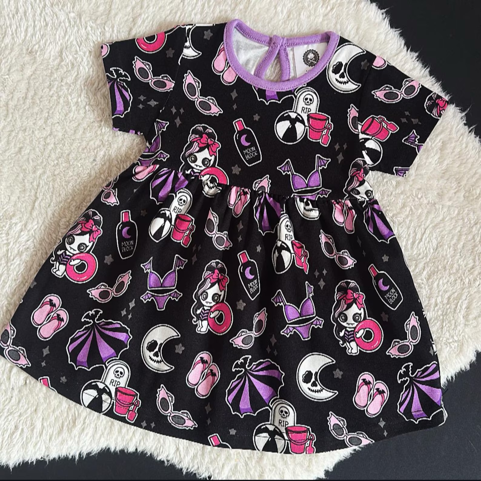 Metallimonsters Beach Goth Dress at SugarSkulls Australia