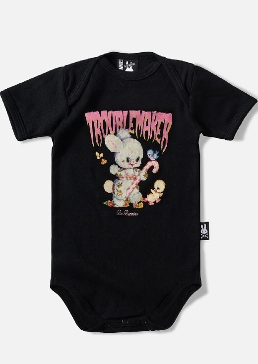 Six Bunnies Trouble Onesie at SugarSkulls Australia