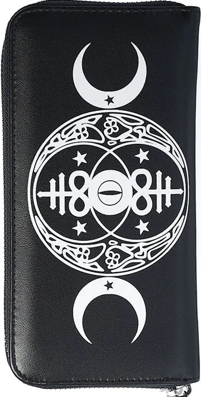 Banned Apparel Moon Phases Wallet at SugarSkulls Australia