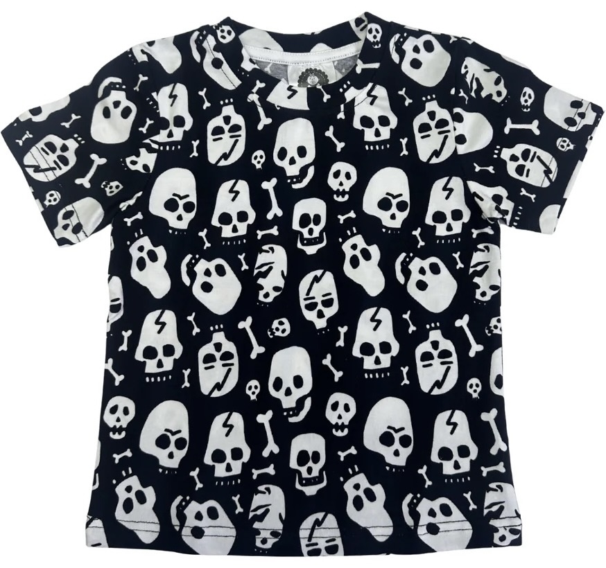 Metallimonsters Skull & Bone Short Set at SugarSkulls Australia