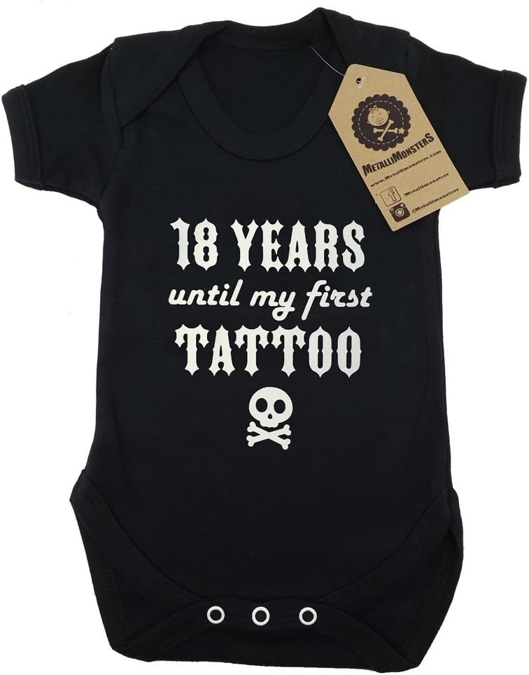 Metallimonsters First Tattoo Onesie at SugarSkulls Australia
