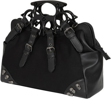 Banned Iron Halo Knuckle Bag at SugarSkulls Australia