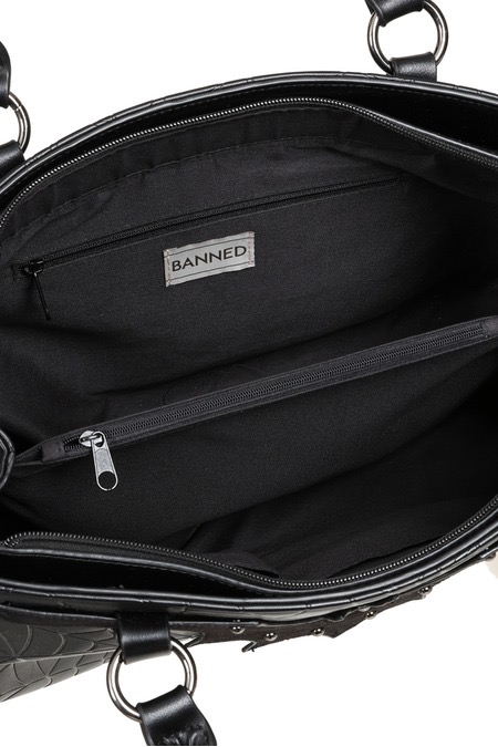 Banned Widows Veil Tote Bag at SugarSkulls Australia