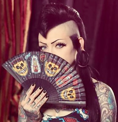 Sourpuss Freakshow Fan at SugarSkulls Australia