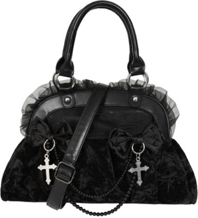Banned Sanctum Velvet Bag at SugarSkulls Australia