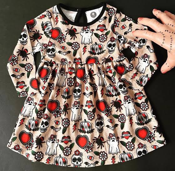 Metallimonsters Halloween Flash Dress at SugarSkulls
