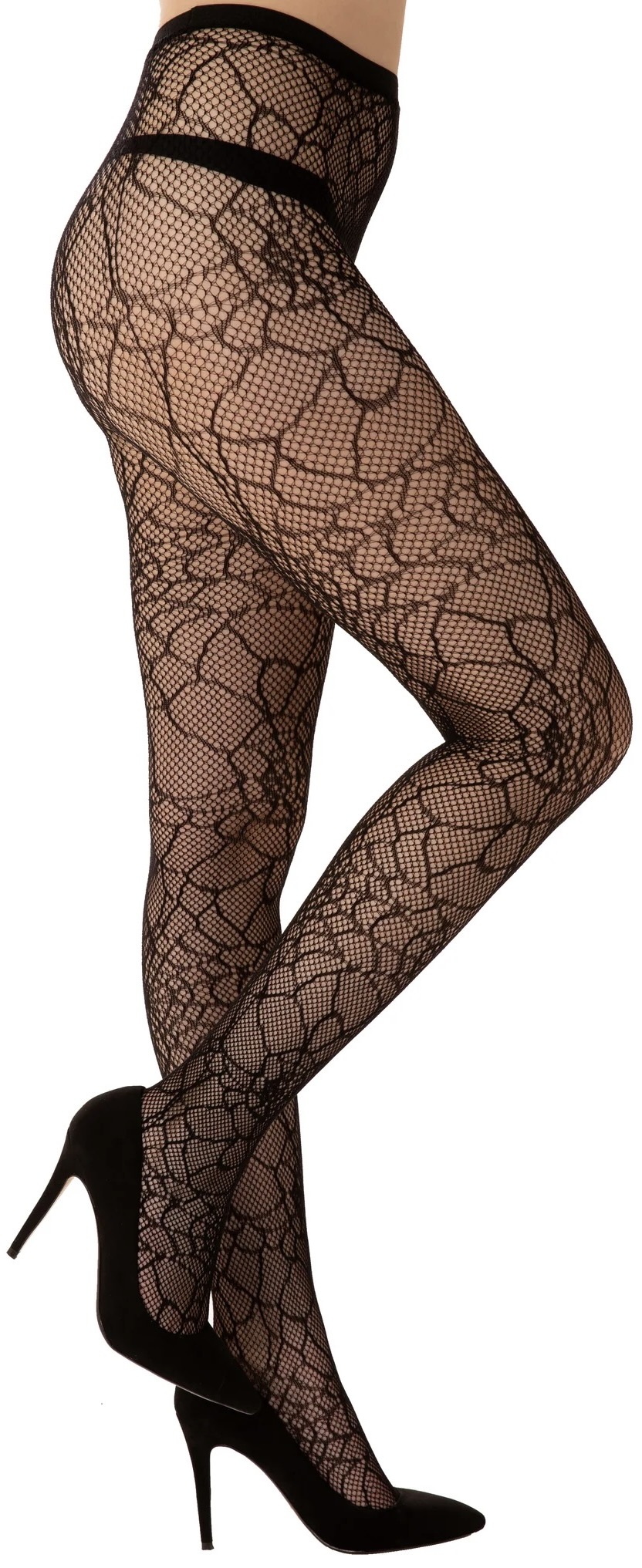Cobweb Fishnet Stocking Tights at SugarSkulls