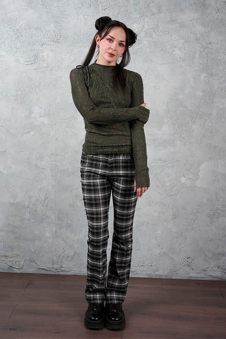 Banned Apparel Velarium Trousers at SugarSkulls