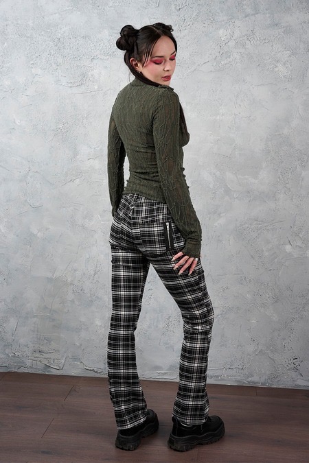 Banned Apparel Velarium Trousers at SugarSkulls