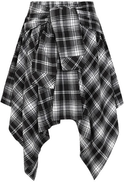 Banned Apparel Slashcheck Skirt at SugarSkulls Australia