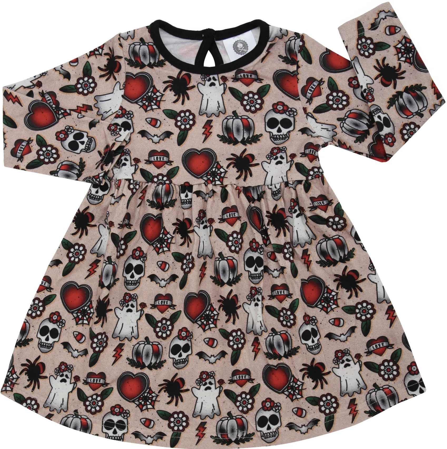 Metallimonsters Halloween Flash Dress at SugarSkulls